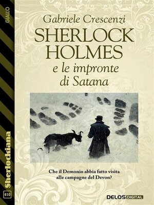 cover image of Sherlock Holmes e le impronte di Satana